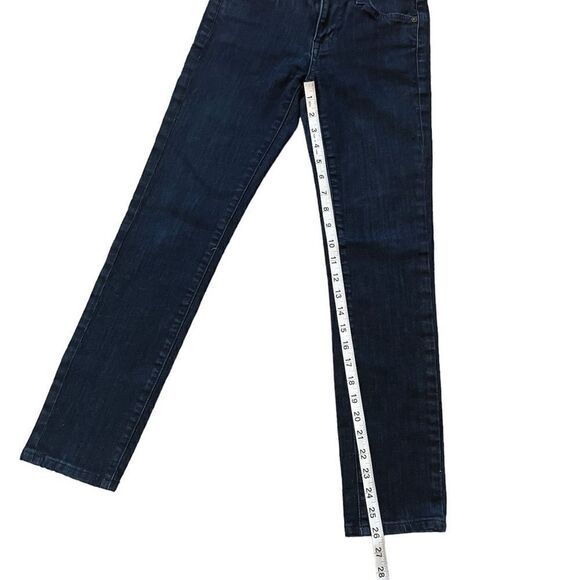 J BRAND Dark Wash Mid Rise Pencil Straight Leg Stretch Denim Jean 27 - Picture 7 of 9